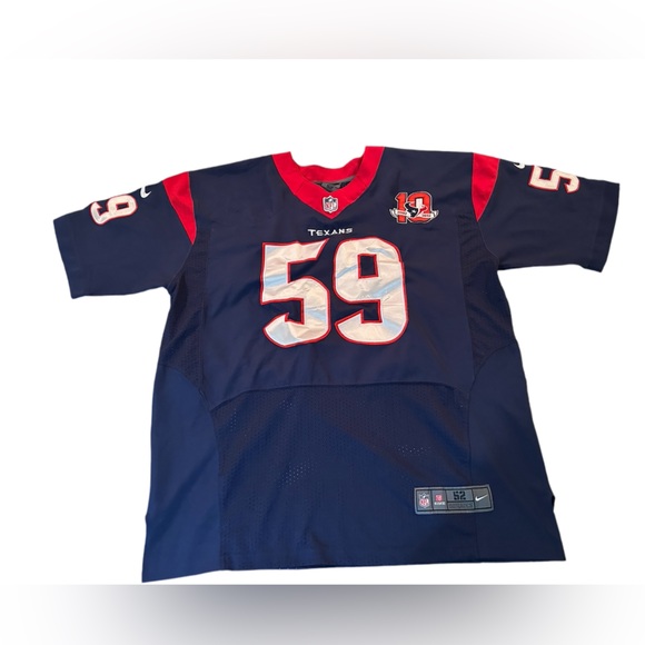 Nike Men’s Houston Texans Whitney Mercilus Stitched Jersey Sz 52 - Picture 1 of 10